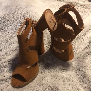NWT Suede Heels!
